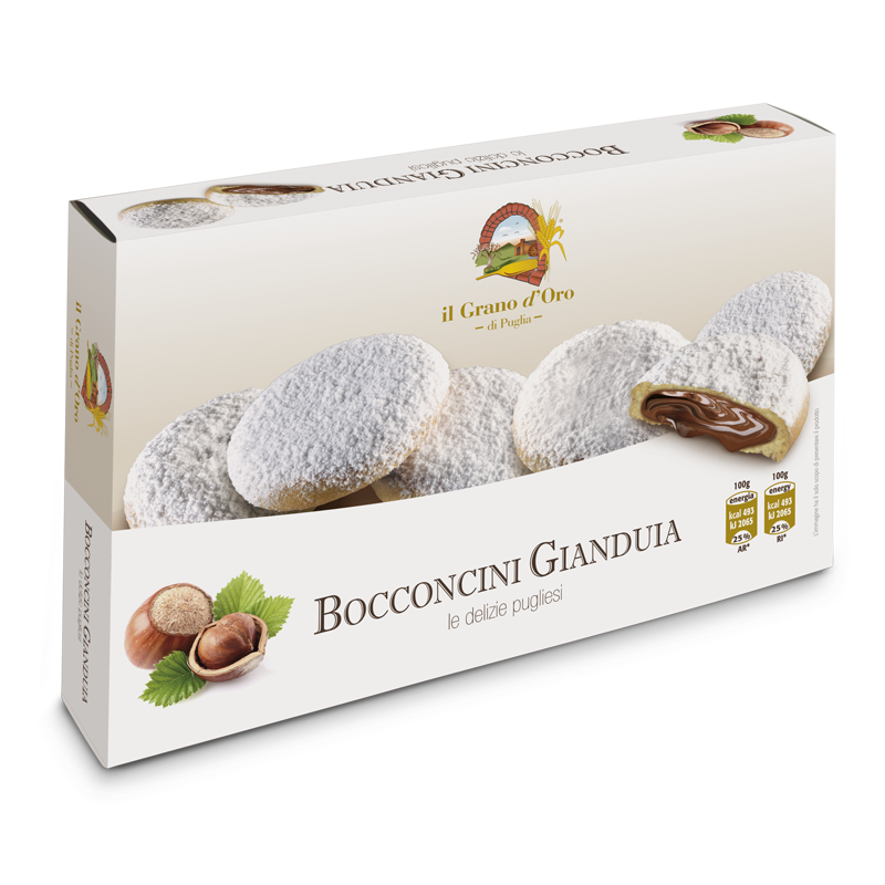 Bocconcini di gianduia